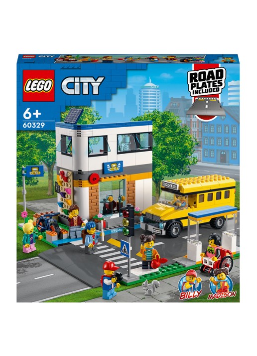 LEGO Schooldag bouwspeelgoed - 60329 - voorkant multicolor
