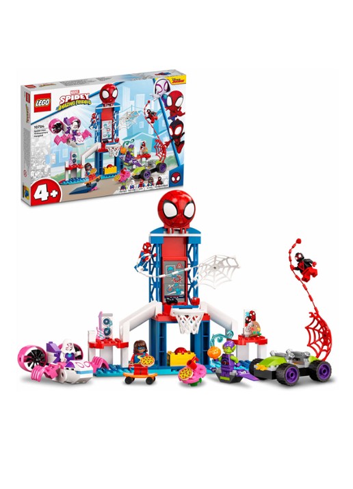 LEGO Spider Man Webuitvalsbasis Ontmoeting -10784 - detail 3 multicolor
