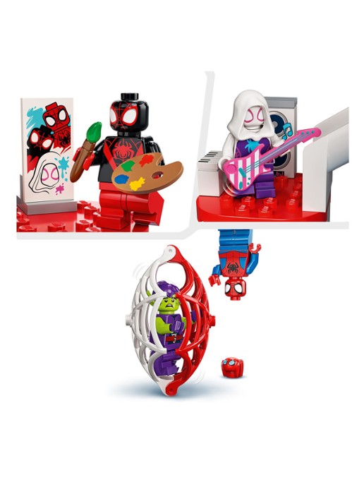 LEGO Spider Man Webuitvalsbasis Ontmoeting -10784 - detail 5 multicolor