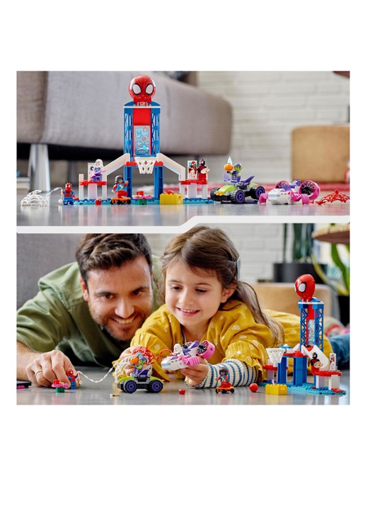 LEGO Spider Man Webuitvalsbasis Ontmoeting -10784 - detail 6 multicolor