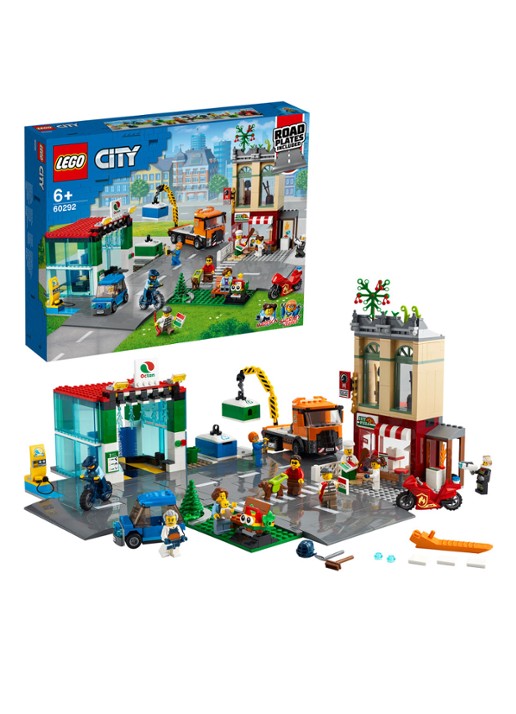 LEGO Stadscentrum - 60292 - detail grijs