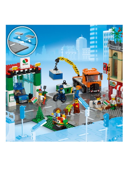LEGO Stadscentrum - 60292 - detail 3 grijs