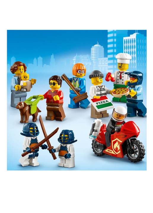 LEGO Stadscentrum - 60292 - detail 5 grijs