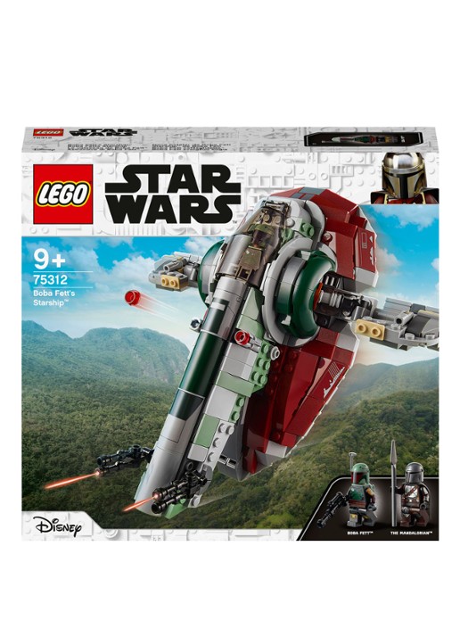 LEGO Star Wars Boba Fett's sterrenschip - 75312 - voorkant multicolor