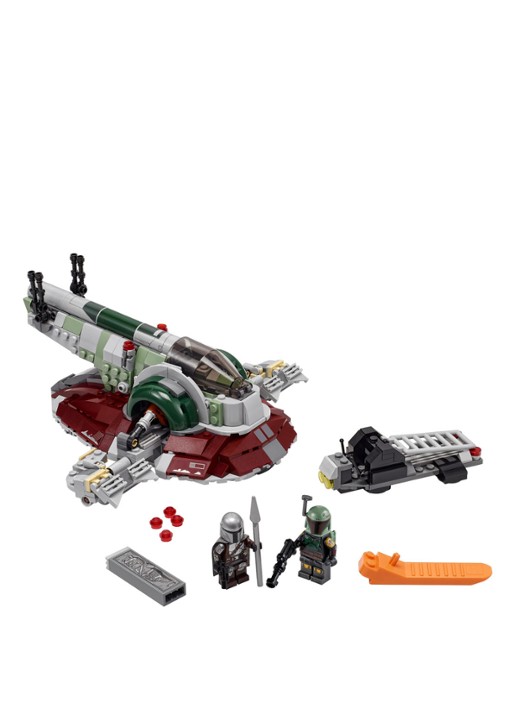 LEGO Star Wars Boba Fett's sterrenschip - 75312 - voorkant 2 multicolor