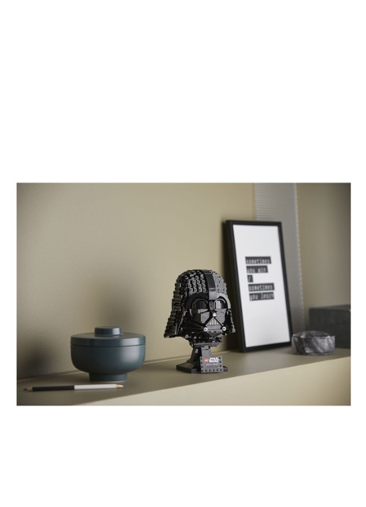 LEGO Star Wars Darth Vader helm - 75304 - detail 3 zwart