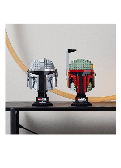 LEGO Star Wars De Mandalorian Helm set - 75328 - detail 5 multicolor