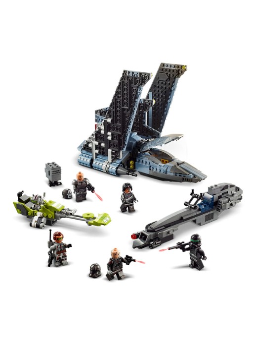 LEGO Star Wars The Bad Batch aanvalsshuttle - 75314 - detail 6 grijs