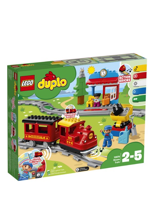 LEGO Stoomtrein - 10874 - voorkant undefined