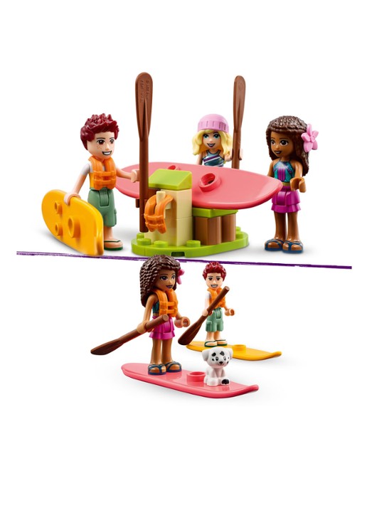 LEGO Strand Glamping bouwspeelgoed - 41700 - detail 5 multicolor