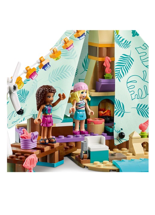 LEGO Strand Glamping bouwspeelgoed - 41700 - detail 7 multicolor