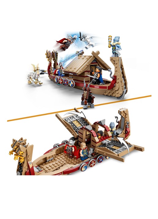 LEGO Super Heroes Het Geitenschip - bouwset 76208 - detail 5 multicolor