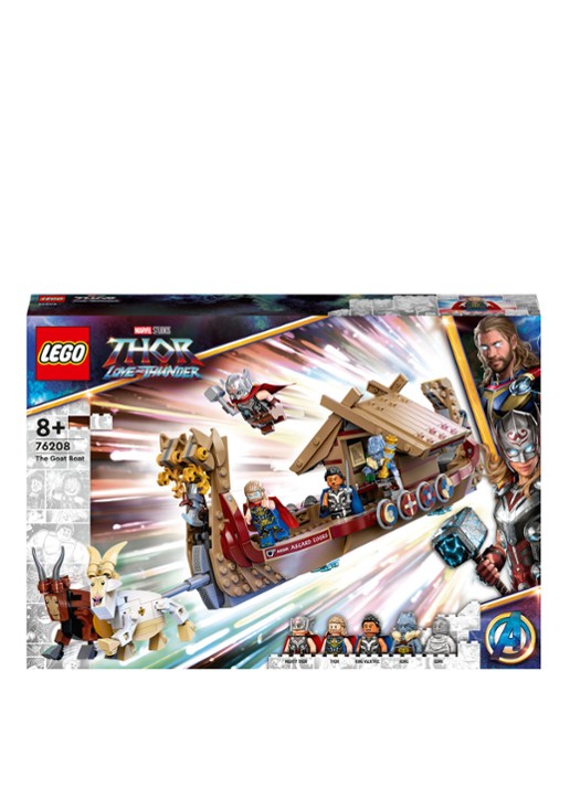 LEGO Super Heroes Het Geitenschip - bouwset 76208 - voorkant multicolor