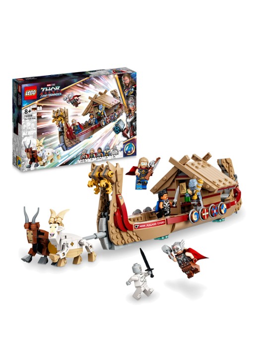 LEGO Super Heroes Het Geitenschip - bouwset 76208 - voorkant 2 multicolor