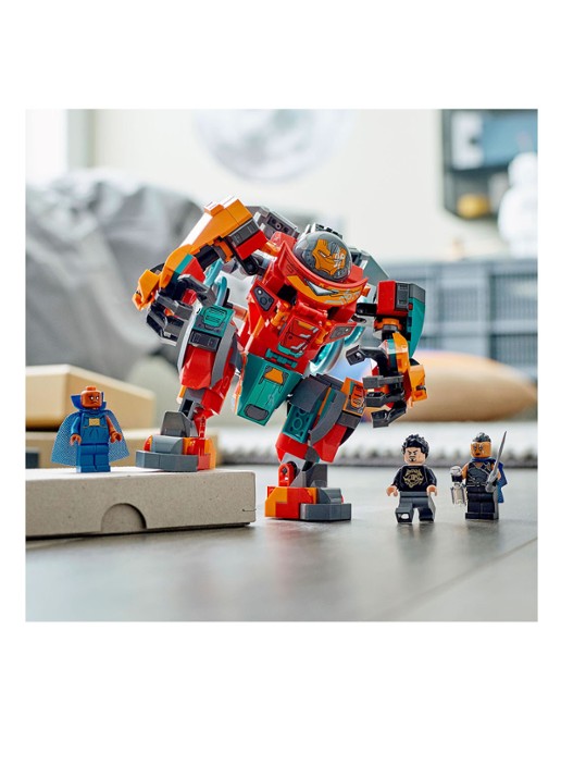 LEGO Super Heroes Tony Stark’s Sakaarian Iron Man - 76194 - detail 5 steenrood