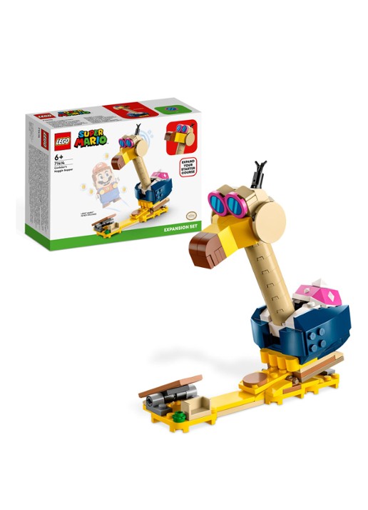 LEGO Super Mario Conkdors hoofdmepper Uitbreidingsset -  71414 - voorkant 3 multicolor