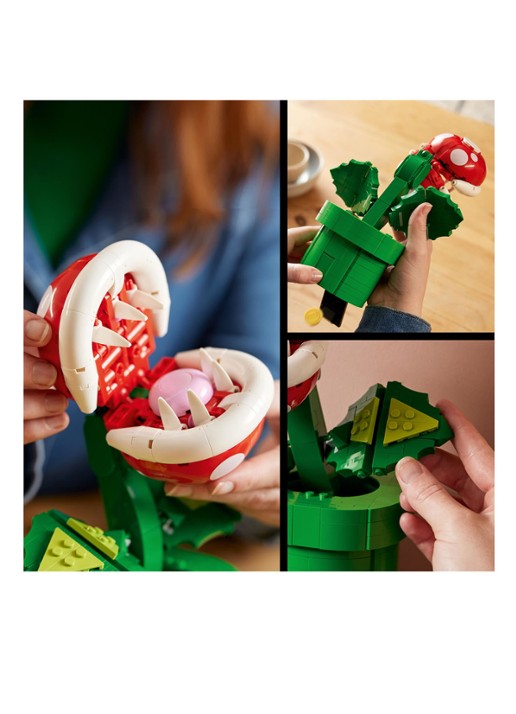 LEGO Super Mario Piranha plant - 71426 - detail 3 multicolor