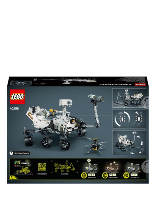 LEGO Technic NASA Mars Rover Perseverance - bouwset 42158  - voorkant 3 multicolor