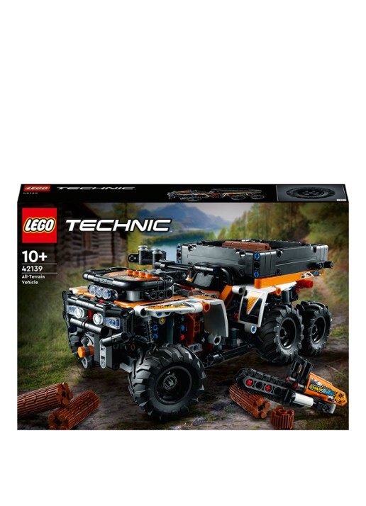 LEGO Technic terreinwagen vrachtwagen set - 42139 - voorkant 6 multicolor