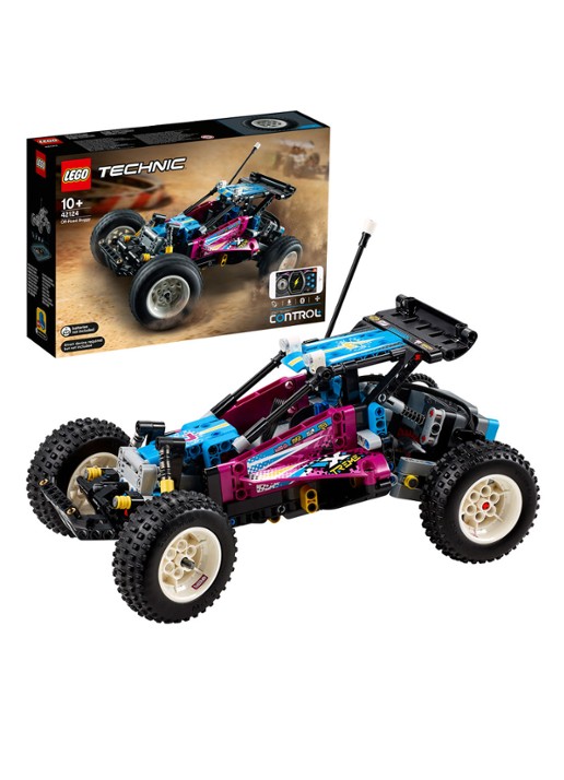 LEGO Terreinbuggy - 42124 - detail 3 fuchsia