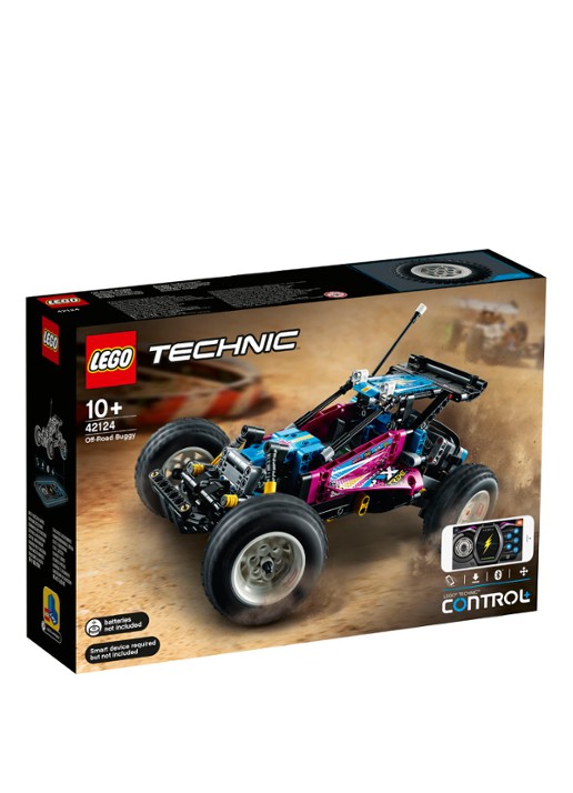 LEGO Terreinbuggy - 42124 - voorkant fuchsia