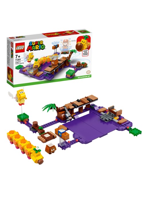 LEGO Uitbreidingsset: Wigglers giftige moeras - 71383 - detail 3 paars