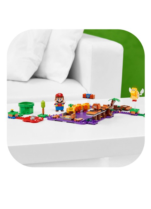 LEGO Uitbreidingsset: Wigglers giftige moeras - 71383 - detail 4 paars