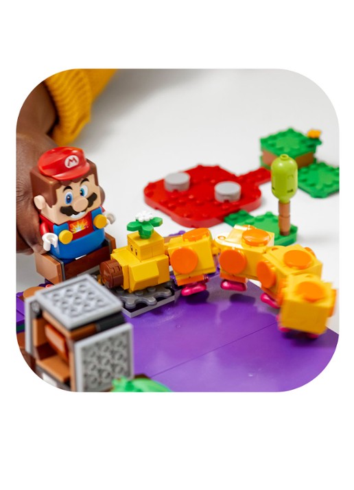 LEGO Uitbreidingsset: Wigglers giftige moeras - 71383 - detail 5 paars