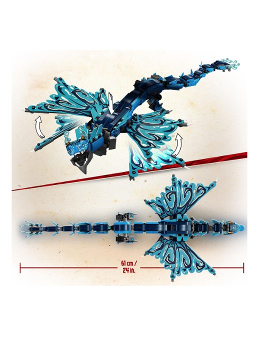 LEGO Waterdraak Speelgoed - 71754 - detail 3 blauw
