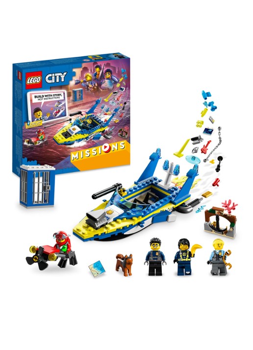 LEGO Waterpolitie recherchemissies - 60355 - detail multicolor