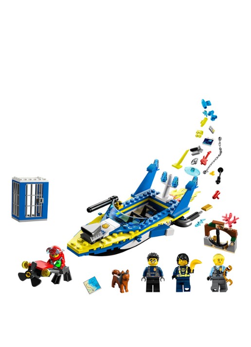 LEGO Waterpolitie recherchemissies - 60355 - voorkant 6 multicolor