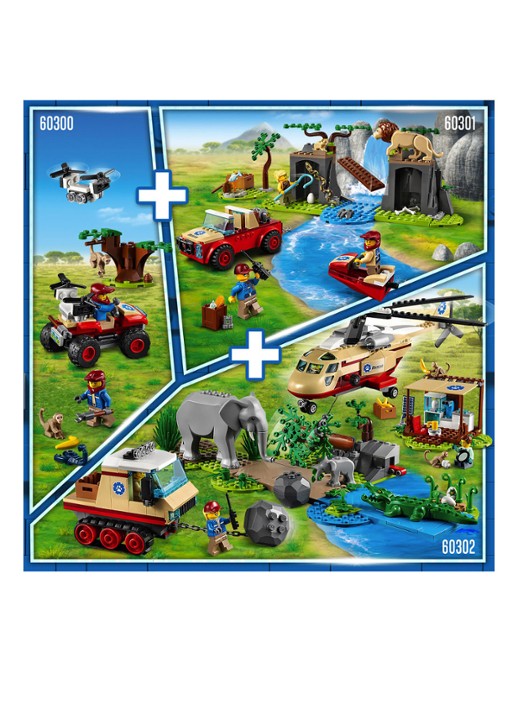LEGO Wildlife Rescue off-roader - 60301 - detail 3 multicolor