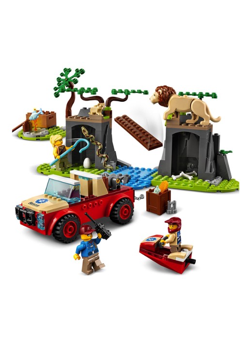 LEGO Wildlife Rescue off-roader - 60301 - detail 4 multicolor
