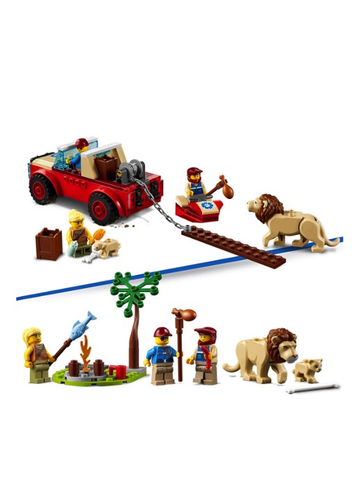 LEGO Wildlife Rescue off-roader - 60301 - detail 5 multicolor