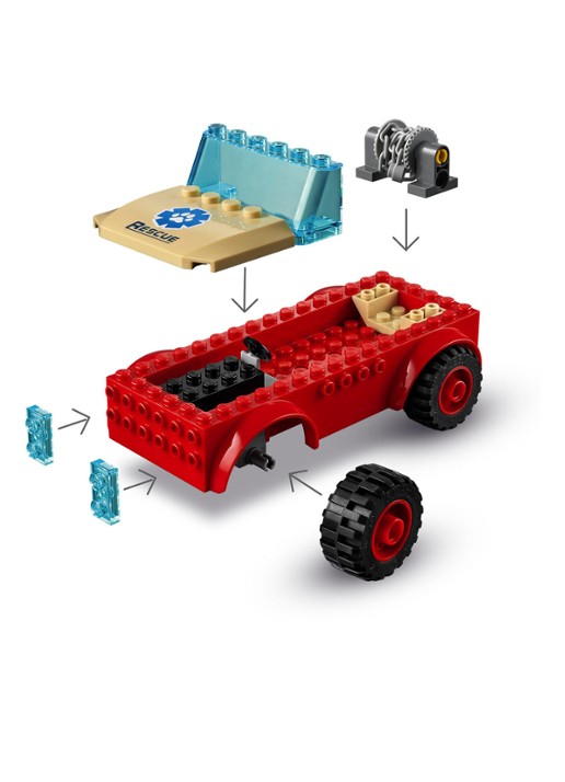 LEGO Wildlife Rescue off-roader - 60301 - detail 7 multicolor