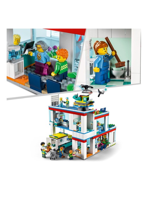 LEGO Ziekenhuis bouwspeelgoed - 60330 - detail 4 multicolor