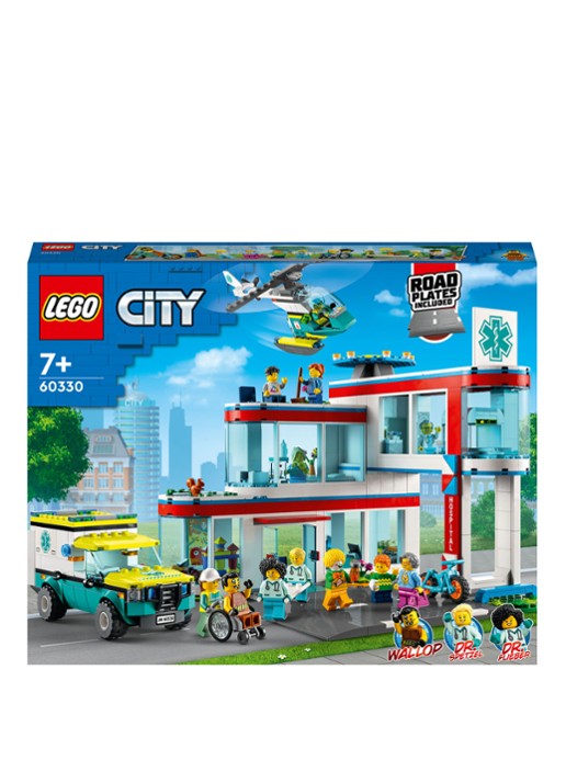 LEGO Ziekenhuis bouwspeelgoed - 60330 - voorkant multicolor