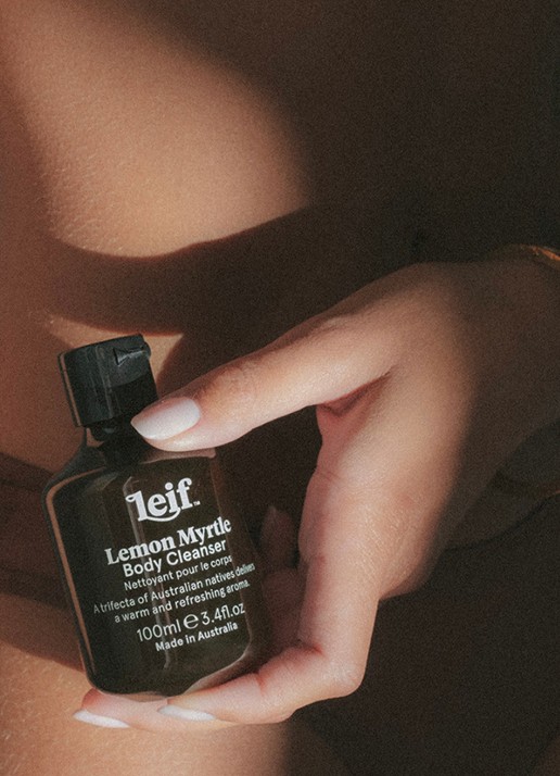Leif Lemon Myrtle Body Cleanser - douchegel - voorkant 2 undefined