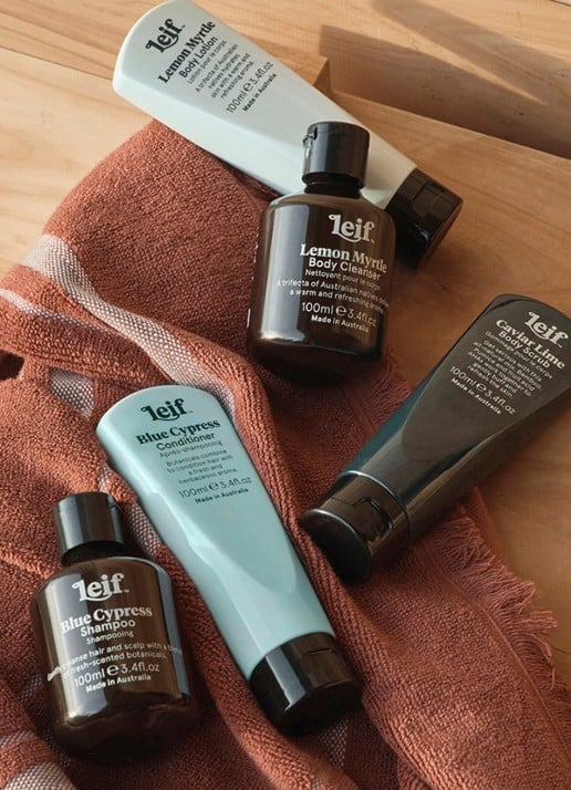 Leif Lemon Myrtle Travel Set - verzorgingsset - voorkant 5 undefined