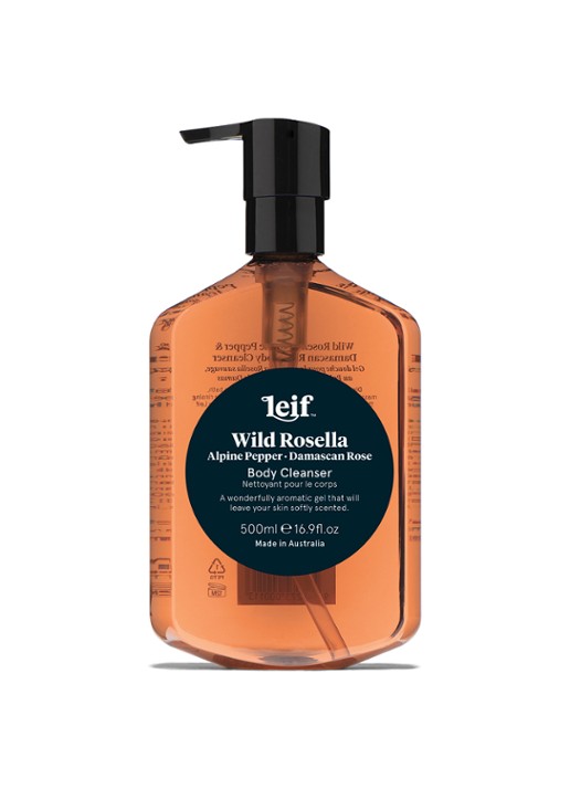 Leif Wild Rosella Body Cleanser - douchegel