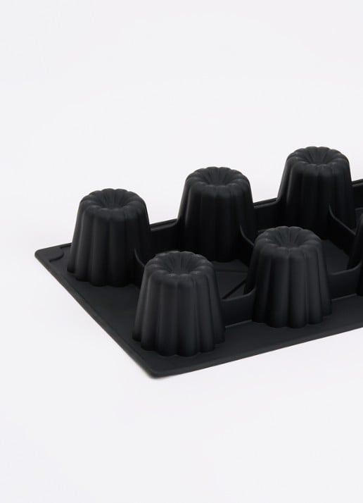 Lékué Bakvorm voor mini cannelés 8-vaks - detail 3 zwart