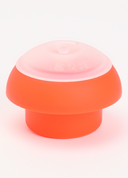 Lékué Magnetron eierkoker 10 cm - voorkant 2 rood