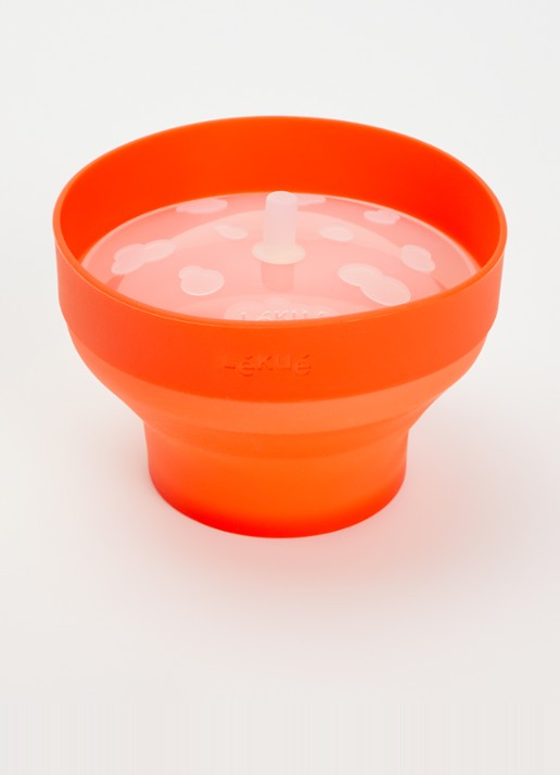 Lékué Popcornmaker mini - voorkant 2 rood