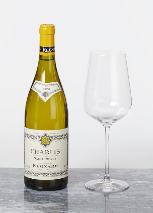 Leonardo Brunelli witte wijn glas 58 cl - voorkant 2 transparant