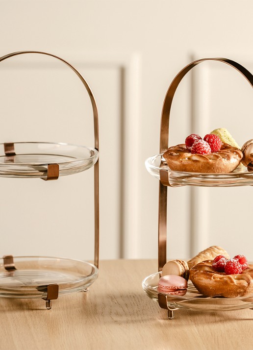 Leonardo Cucina etagère 32 cm - detail 3 brons