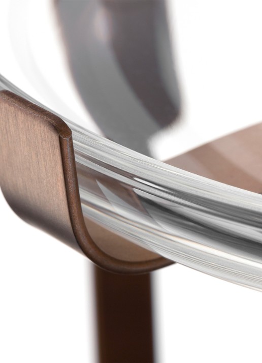 Leonardo Cucina etagère 32 cm - voorkant 2 brons