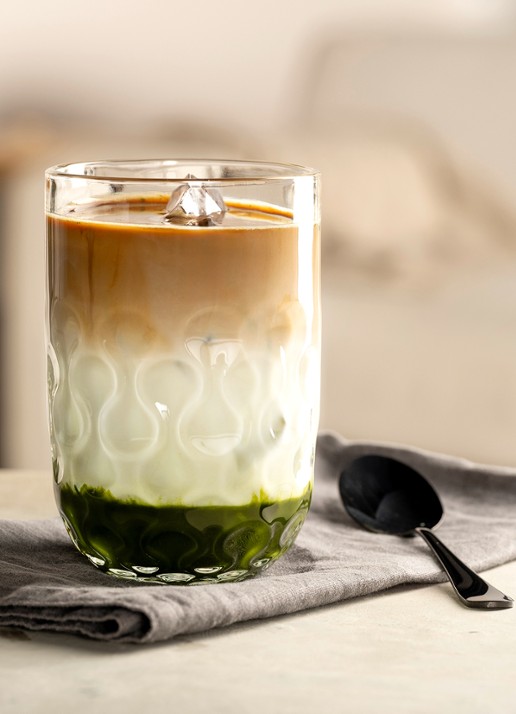 Leonardo Gocce Latte Macchiato glas 39 cl set van 2  - voorkant 7 undefined