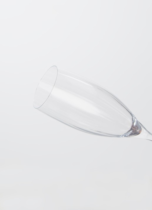 Leonardo Poesia champagneglas 25 cl  - detail transparant