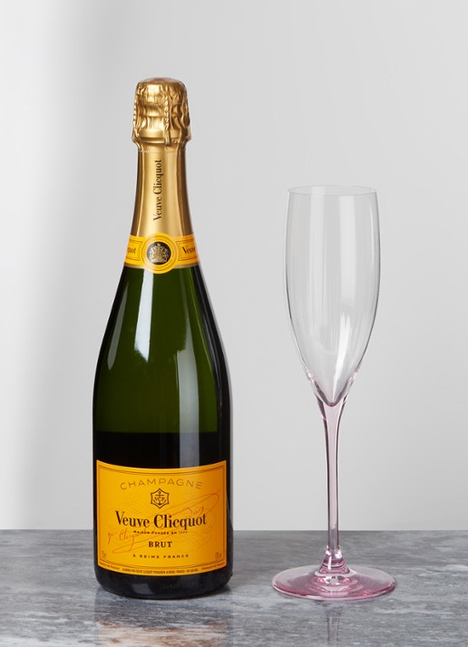 Leonardo Poesia champagneglas 25 cl - voorkant 2 roze