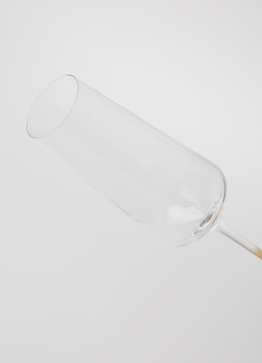Leonardo Puccini champagne glas 28 cl set van 2 - detail 3 transparant